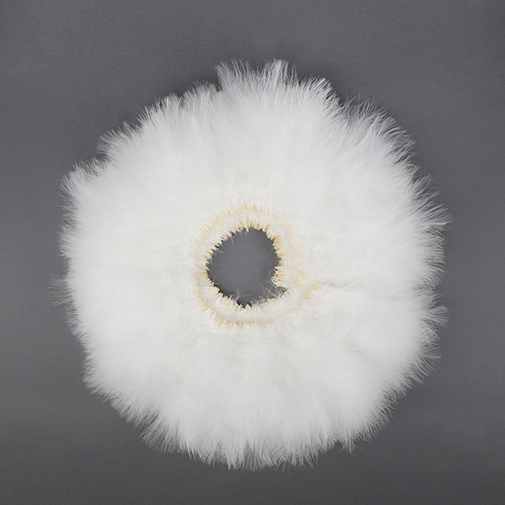 Turkey Marabou 1YD - White