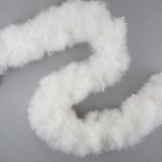 Marilyn Feather Boa - White