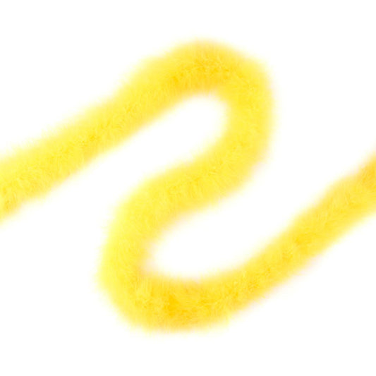 Full Marabou Feather Boa - Yellow